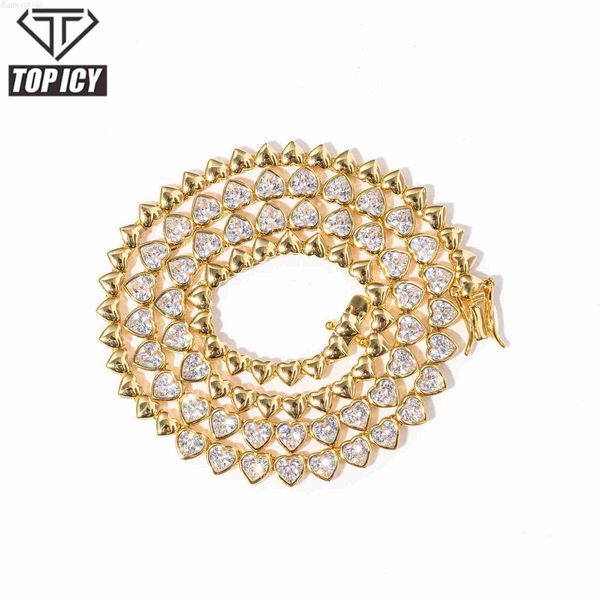 icy 5mm heart diamond tennis necklace gold plated aaa cubic zirconia iced out fashion women jewelry, Silver
icy 5mm heart diamond tennis necklace gold plated aaa cubic zirconia iced out fashion women jewelry, Silver