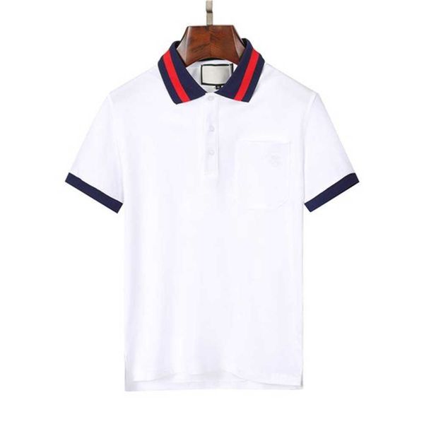 designer men's polo luxury black and white beige various styles shirt lapel short sleeve casual embroidery 100% cotton brand high stree, White;black
designer men's polo luxury black and white beige various styles shirt lapel short sleeve casual embroidery 100% cotton brand high stree, White;black