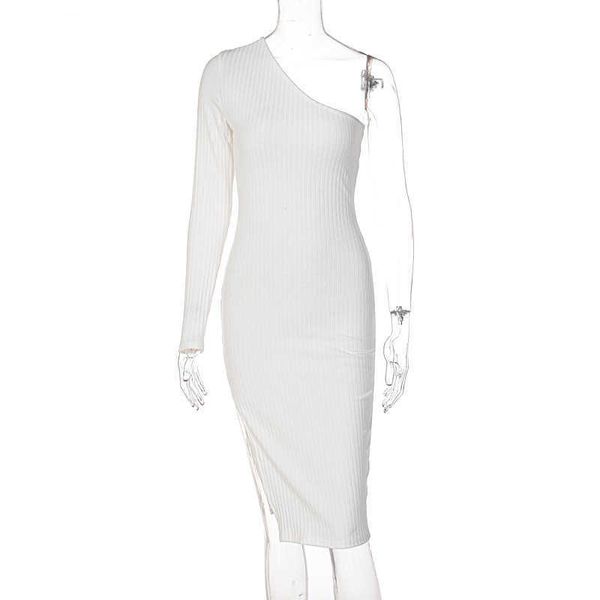 sweater 2022 spring new women's fashion solid knitted slant shoulder split dressk5nz28f0, White;black
sweater 2022 spring new women's fashion solid knitted slant shoulder split dressk5nz28f0, White;black