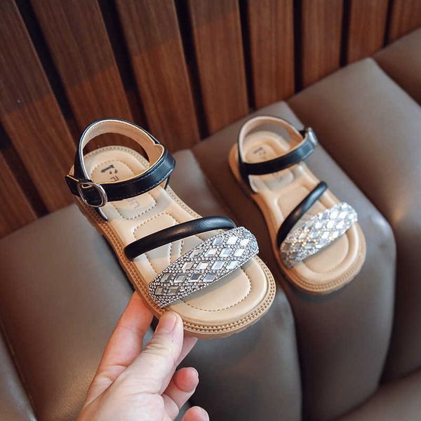 sweet princess 2023 new soft hook and loop children's fashion rhinestone girls' sandals british style summer smooth pu g220612, Black;red
sweet princess 2023 new soft hook and loop children's fashion rhinestone girls' sandals british style summer smooth pu g220612, Black;red