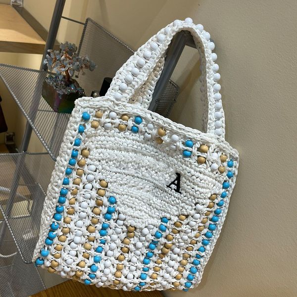 woven tote bag handwoven handbag designer shopping beach bag fashion embroidered letter bead decoration straw woven shoulder bag pouch
woven tote bag handwoven handbag designer shopping beach bag fashion embroidered letter bead decoration straw woven shoulder bag pouch