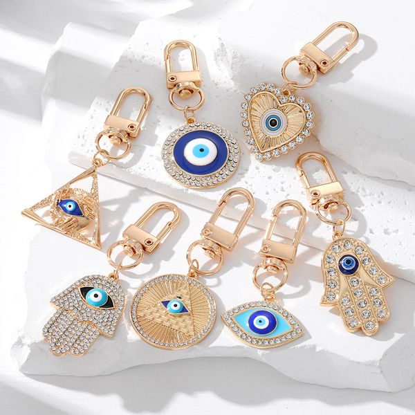 evil eye rhinestone hamsa hand keychain key ring for women men fatima hand blue eye bag car key accessories, Slivery;golden
evil eye rhinestone hamsa hand keychain key ring for women men fatima hand blue eye bag car key accessories, Slivery;golden