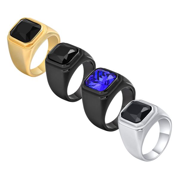 stainless steel 16mm glass stone rings mens women ring us 7-13# fashion hip-hop jewelry gifts 603, Silver
stainless steel 16mm glass stone rings mens women ring us 7-13# fashion hip-hop jewelry gifts 603, Silver