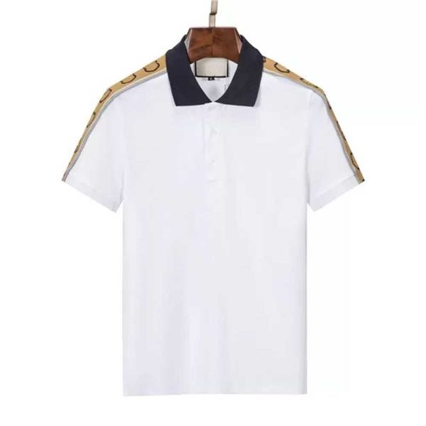 designer men's t-shirt polo shirt brand new cotton embroidery wrinkle proof breathable lapel commercial fashion casual print high end s, White;black
designer men's t-shirt polo shirt brand new cotton embroidery wrinkle proof breathable lapel commercial fashion casual print high end s, White;black