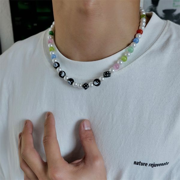 vintage colorful american necklace bracelet pearl splice black eight dice hip hop fashion charm jewelry
vintage colorful american necklace bracelet pearl splice black eight dice hip hop fashion charm jewelry