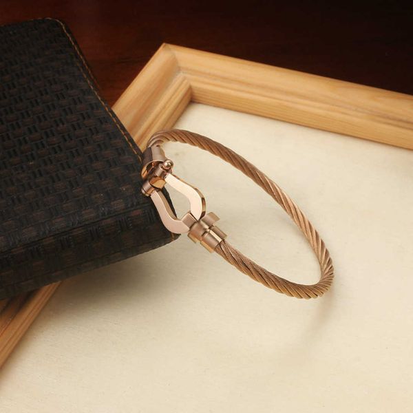 bracelets horseshoe charm knot cable wire chain braided bracelet stainless steel bangle gold silver rose gold plated versatile couple jewelr, Golden;silver
bracelets horseshoe charm knot cable wire chain braided bracelet stainless steel bangle gold silver rose gold plated versatile couple jewelr, Golden;silver