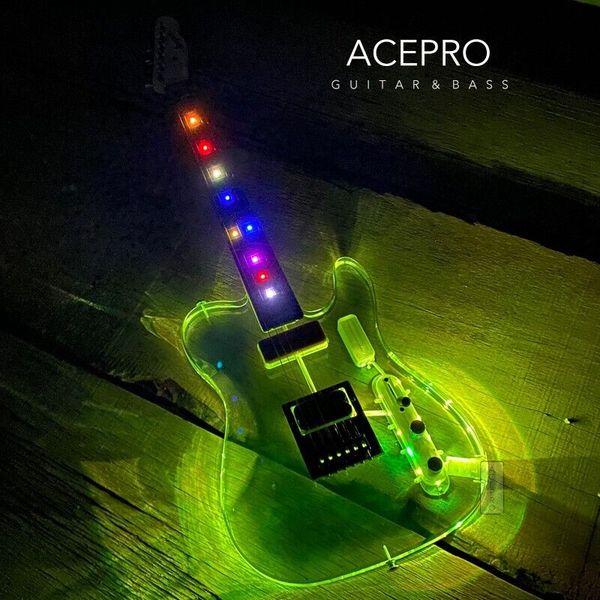 acepro acrylic electric guitar body with11 way swtich multicolor leds fretboard with colorful leds ing
acepro acrylic electric guitar body with11 way swtich multicolor leds fretboard with colorful leds ing