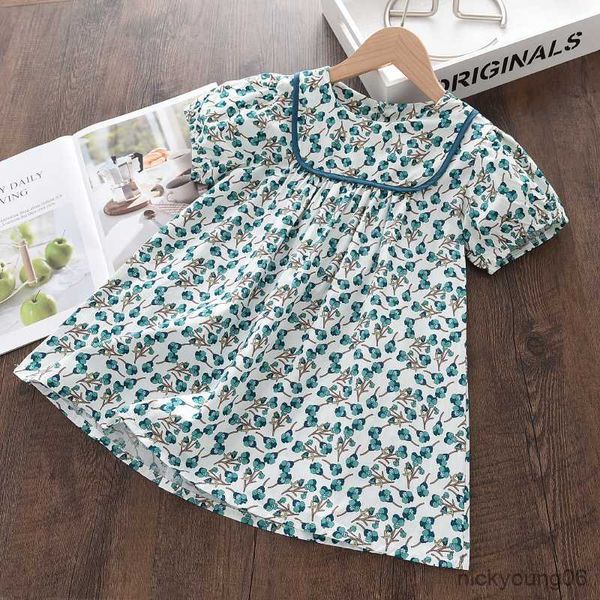 girl's dresses baby girls floral 2023 new summer shorts sleeves flower print costumes kids toddler casual clothing outfits r230612, Red;yellow
girl's dresses baby girls floral 2023 new summer shorts sleeves flower print costumes kids toddler casual clothing outfits r230612, Red;yellow