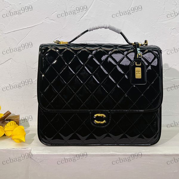 22ss womens shoulder bag handle tote cross bag patent leather hardware metal c buckle thin chain briefcase shoulder bags large capacity luxu
22ss womens shoulder bag handle tote cross bag patent leather hardware metal c buckle thin chain briefcase shoulder bags large capacity luxu