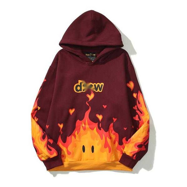 drews house smiling face flame american fashion brand couple loose and versatile autumn/winter plush hooded sweater 2 nqyi kmyf, Black
drews house smiling face flame american fashion brand couple loose and versatile autumn/winter plush hooded sweater 2 nqyi kmyf, Black