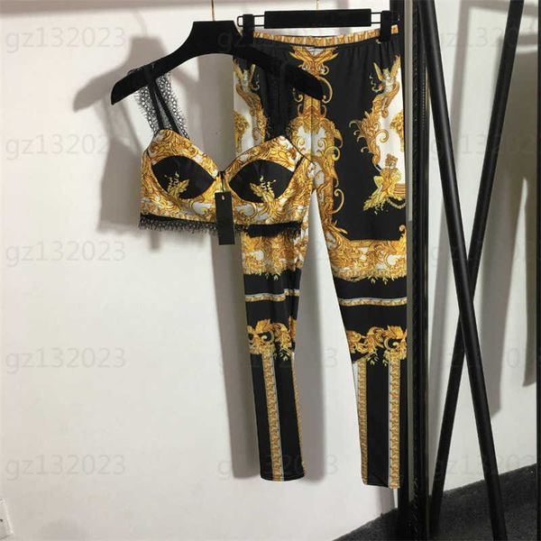 lace sets 2 piece set pants women tracksuit retro floral print laces camisole bustier slim bottoming pants outdoor sports sets womens design, White
lace sets 2 piece set pants women tracksuit retro floral print laces camisole bustier slim bottoming pants outdoor sports sets womens design, White