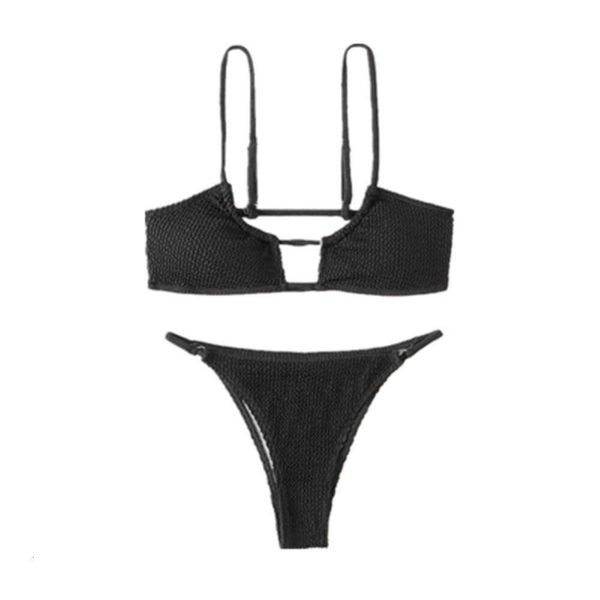 swimsuit womens split three point solid color fabric internet celebrity ins multicolor bikini, White;black
swimsuit womens split three point solid color fabric internet celebrity ins multicolor bikini, White;black