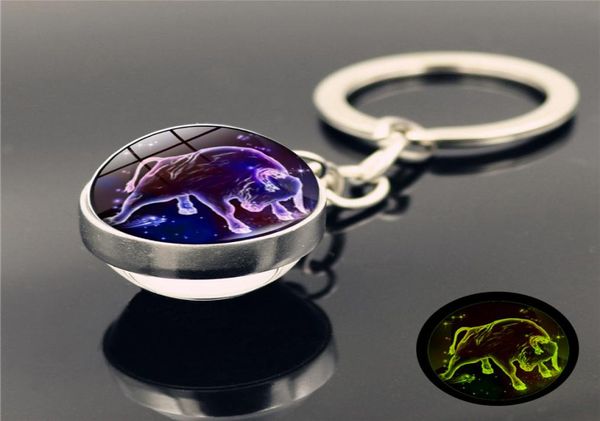 12 constellation luminous keychain glass ball pendant zodiac glow in the dark key chain holder men women birthday gift1443042, Silver
12 constellation luminous keychain glass ball pendant zodiac glow in the dark key chain holder men women birthday gift1443042, Silver