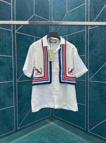 23ss paris italy men's t shirt for casual street fashion pockets warm men women couple outwear g0530, White;black 
23ss paris italy men's t shirt for casual street fashion pockets warm men women couple outwear g0530, White;black