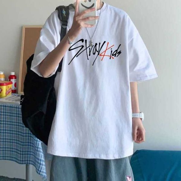 men's t-shirts kpop stray kids singer t shirt men fashion streetwear harajuku straykids letter graphic summer y2k oversize o-neck short, White;black
men's t-shirts kpop stray kids singer t shirt men fashion streetwear harajuku straykids letter graphic summer y2k oversize o-neck short, White;black