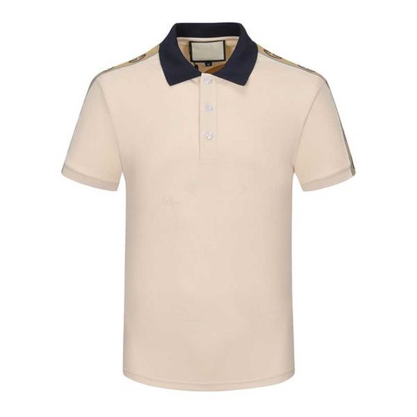 designer men's polo luxury black and white beige various styles shirt lapel short sleeve casual embroidery 100% cotton brand high stree, White;black
designer men's polo luxury black and white beige various styles shirt lapel short sleeve casual embroidery 100% cotton brand high stree, White;black