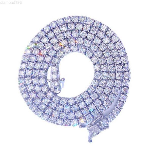 2023 selling hip hop iced out jewelry s925 3mm loose synthetic gemstones moissanite diamond tennis necklace, Silver
2023 selling hip hop iced out jewelry s925 3mm loose synthetic gemstones moissanite diamond tennis necklace, Silver