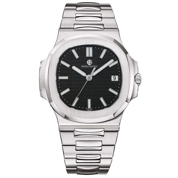 classic men's watch automatic mechanical movement 2813 watch stainless steel travel watch time stable deep waterproof 30, Slivery;brown
classic men's watch automatic mechanical movement 2813 watch stainless steel travel watch time stable deep waterproof 30, Slivery;brown