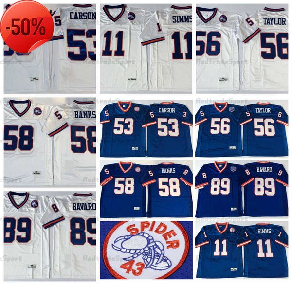 vintage 1990 mens 56 lawrence taylor football jerseys 11 phil simms 53 harry carson 58 carl banks 89 mark bavaro jersey embroidery white, Black;red
vintage 1990 mens 56 lawrence taylor football jerseys 11 phil simms 53 harry carson 58 carl banks 89 mark bavaro jersey embroidery white, Black;red