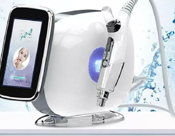 new design water no-needle mesotherapy gun device ems microcurrent skin rejuvenation skin analyzer