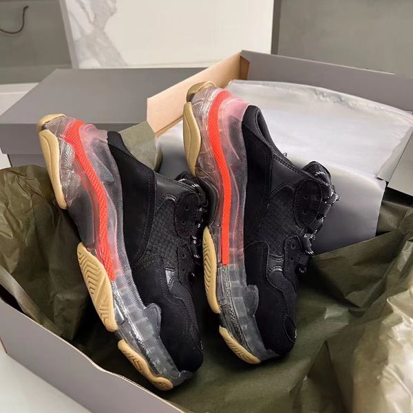 2023 paris crystal bottom triple s casual shoes dad platform sneakers for men women vintage old grandpa trainer eur 36-46, Black
2023 paris crystal bottom triple s casual shoes dad platform sneakers for men women vintage old grandpa trainer eur 36-46, Black