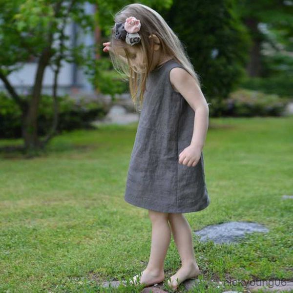 girl's dresses cotton and girls dress summer new casual sleeveless solid toddler kids with pockets r230612, Red;yellow
girl's dresses cotton and girls dress summer new casual sleeveless solid toddler kids with pockets r230612, Red;yellow