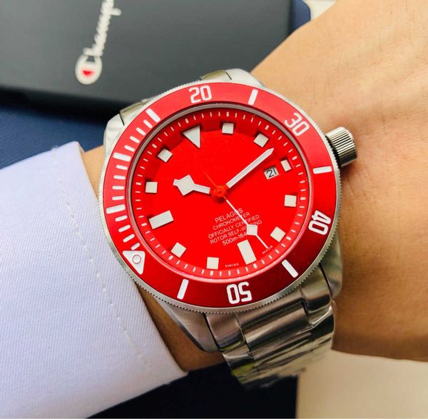 designer men pelagos movement watch luxury watches 1l2q7 green dial date montre de luxe stainless steel strap with box, Slivery;brown
designer men pelagos movement watch luxury watches 1l2q7 green dial date montre de luxe stainless steel strap with box, Slivery;brown
