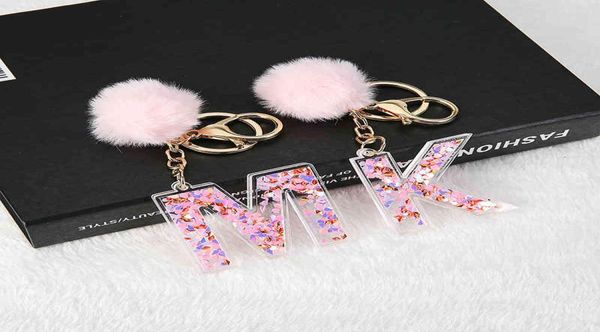 1pc women letter keychains 26 glitter hollowedout english alphabet keyring handbag crafts with puffer ball6708413, Silver
1pc women letter keychains 26 glitter hollowedout english alphabet keyring handbag crafts with puffer ball6708413, Silver
