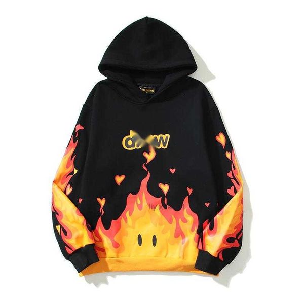 drews house smiling face flame american fashion brand couple loose and versatile autumn/winter plush hooded sweater 1 cd3g, Black
drews house smiling face flame american fashion brand couple loose and versatile autumn/winter plush hooded sweater 1 cd3g, Black