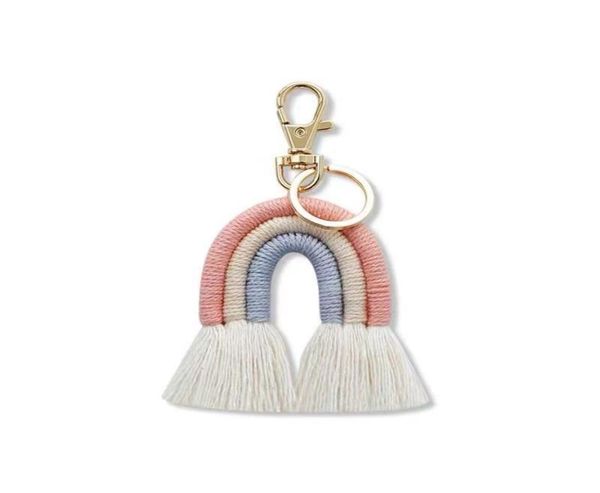 nordic style pendant bohemian fringed ladies car bag ornaments ethnic style rainbow schoolbag keychain5742204, Silver
nordic style pendant bohemian fringed ladies car bag ornaments ethnic style rainbow schoolbag keychain5742204, Silver