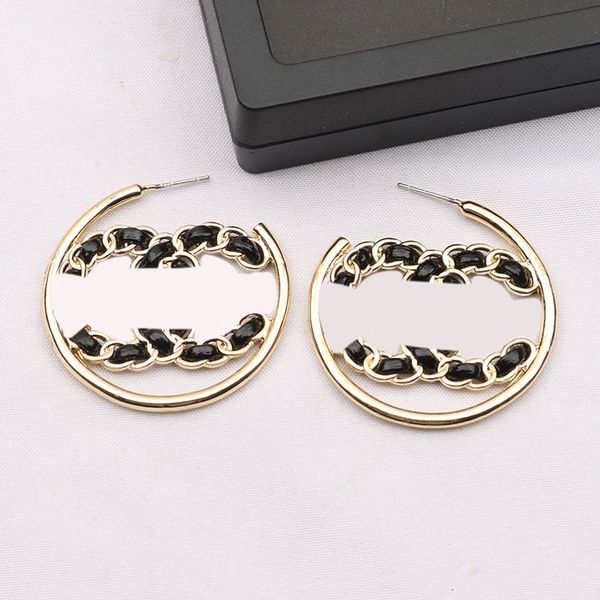 20style 18k gold plated luxury designers earring stud famous women elegant leather round earring letter wedding party gift jewerlry, Golden;silver
20style 18k gold plated luxury designers earring stud famous women elegant leather round earring letter wedding party gift jewerlry, Golden;silver