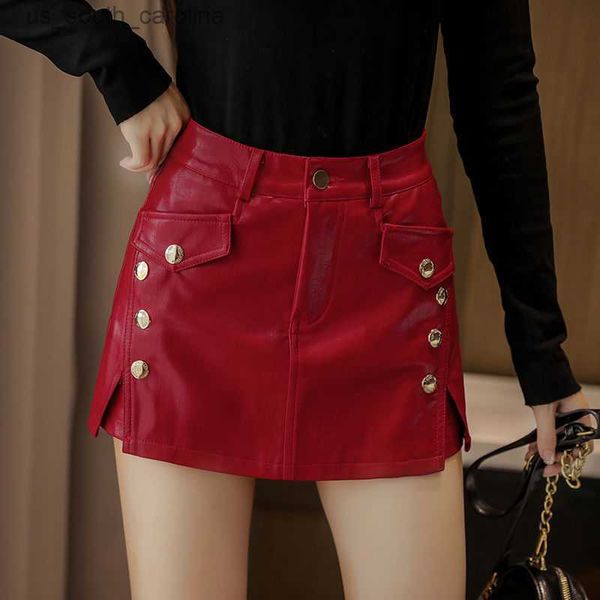 2023 fashion leather skirts shorts women high waist wide leg red black shorts streetwear biker shorts bootie shorts grunge, White;black
2023 fashion leather skirts shorts women high waist wide leg red black shorts streetwear biker shorts bootie shorts grunge, White;black