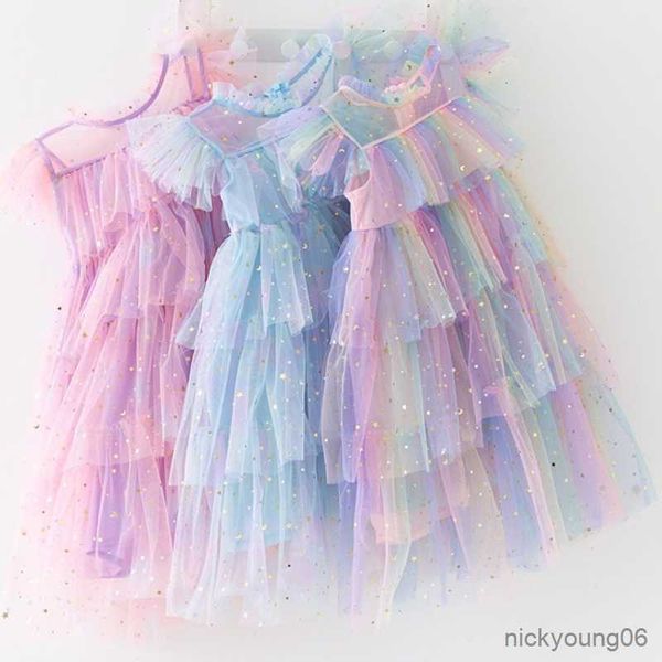 girl's dresses girls tulle super fairy princess fly sleeve sequined dress children mesh birthday party vestidos r230612, Red;yellow
girl's dresses girls tulle super fairy princess fly sleeve sequined dress children mesh birthday party vestidos r230612, Red;yellow