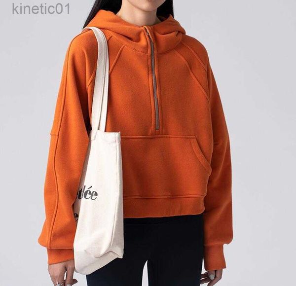 designer lululemens women jacket plush sweater women's half zip sports short hoodie casual versatile cotton women jacket, Black;brown
designer lululemens women jacket plush sweater women's half zip sports short hoodie casual versatile cotton women jacket, Black;brown