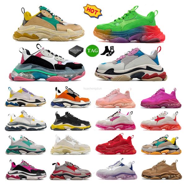 triple s 17fw men women casual shoes platform sneakers black white red white black green black lime green stitching colors trainers tennthh#
triple s 17fw men women casual shoes platform sneakers black white red white black green black lime green stitching colors trainers tennthh#