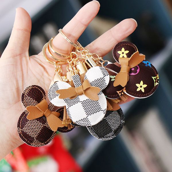 designer keychain pu leather pendant cute keyring mouse shaped keychain creative pendant, Silver
designer keychain pu leather pendant cute keyring mouse shaped keychain creative pendant, Silver