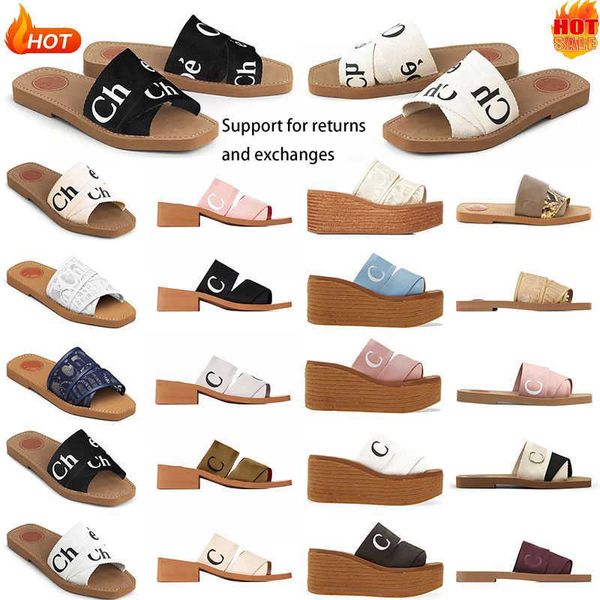 luxury brand designer slippers woody flat women sandals flat mules slides woman canvas square toe lace embroidery snake beach outdoor home, Black
luxury brand designer slippers woody flat women sandals flat mules slides woman canvas square toe lace embroidery snake beach outdoor home, Black