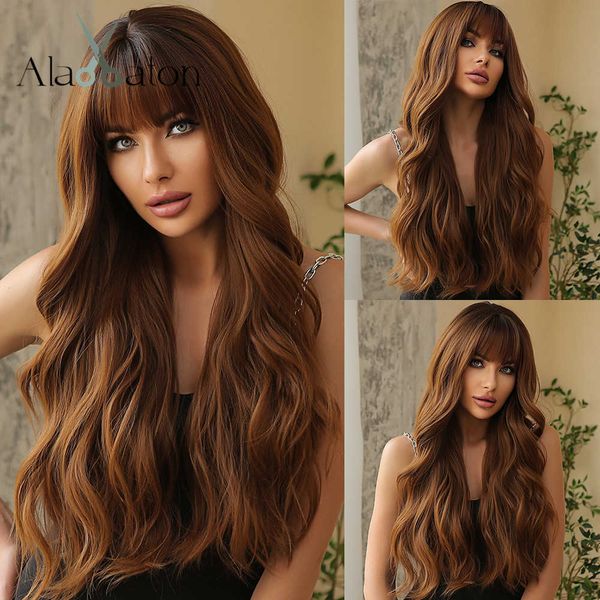 lace wigs alan eaton long ombre brown wavy wigs for women synthetic curly wig with bangs heat resistant cosplay wig natural looking hair z06, Black;brown
lace wigs alan eaton long ombre brown wavy wigs for women synthetic curly wig with bangs heat resistant cosplay wig natural looking hair z06, Black;brown