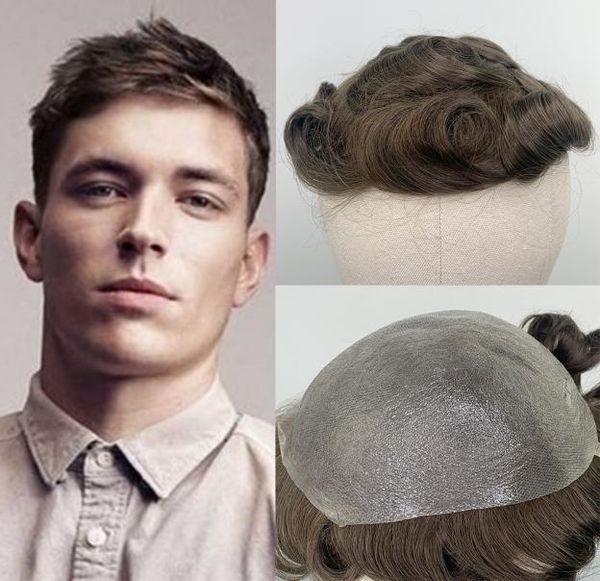 skin pu human hair toupee for men 6 inch curly remy hair replacement system 7 brown human hairpieces for men3259302, Black
skin pu human hair toupee for men 6 inch curly remy hair replacement system 7 brown human hairpieces for men3259302, Black