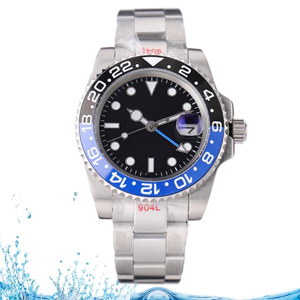 high end men's watchs automatic fashion watch 40mm stainless steel folding buckle sapphire lens ceramic watch ring black dial calendar, Slivery;brown
high end men's watchs automatic fashion watch 40mm stainless steel folding buckle sapphire lens ceramic watch ring black dial calendar, Slivery;brown