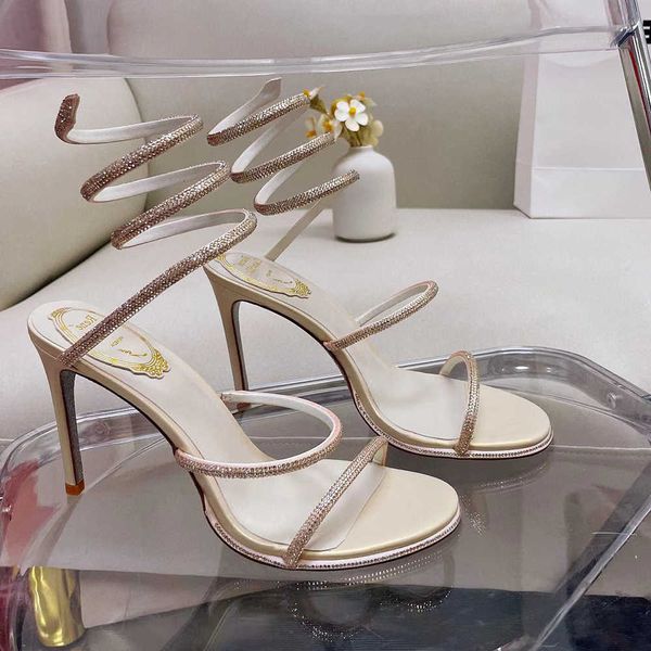 rene caovilla cleo stiletto heel sandals for womens shoe crystal studded snake strass shoes luxury designers ankle wraparound 9.5cm high hee, Black
rene caovilla cleo stiletto heel sandals for womens shoe crystal studded snake strass shoes luxury designers ankle wraparound 9.5cm high hee, Black