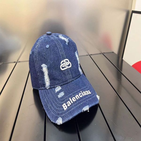 summer washed worn broken hole craft designer ball cap couple fashion brim letter print denim material 3 colors casquette, Blue;gray
summer washed worn broken hole craft designer ball cap couple fashion brim letter print denim material 3 colors casquette, Blue;gray