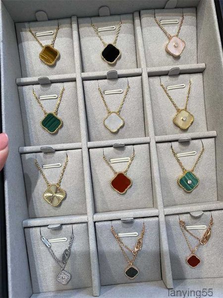 classic fashion pendant necklaces for women elegant 4/four leaf clover locket necklace highly quality choker chains designer jewelry plated, Silver 
classic fashion pendant necklaces for women elegant 4/four leaf clover locket necklace highly quality choker chains designer jewelry plated, Silver