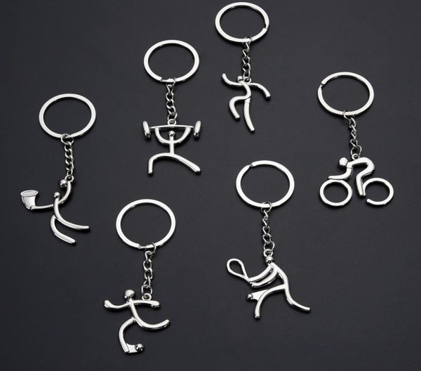 keychain creative metal sports bicycle running weightlifting football basketball gifts9040602, Silver
keychain creative metal sports bicycle running weightlifting football basketball gifts9040602, Silver