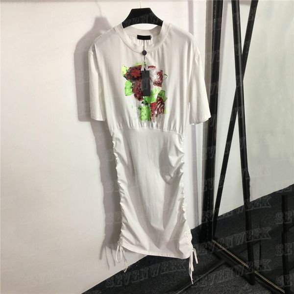 letter print women dresses designer drawstring waist short sleeve skirts summer casual loose dress womens clothing, Black;gray
letter print women dresses designer drawstring waist short sleeve skirts summer casual loose dress womens clothing, Black;gray