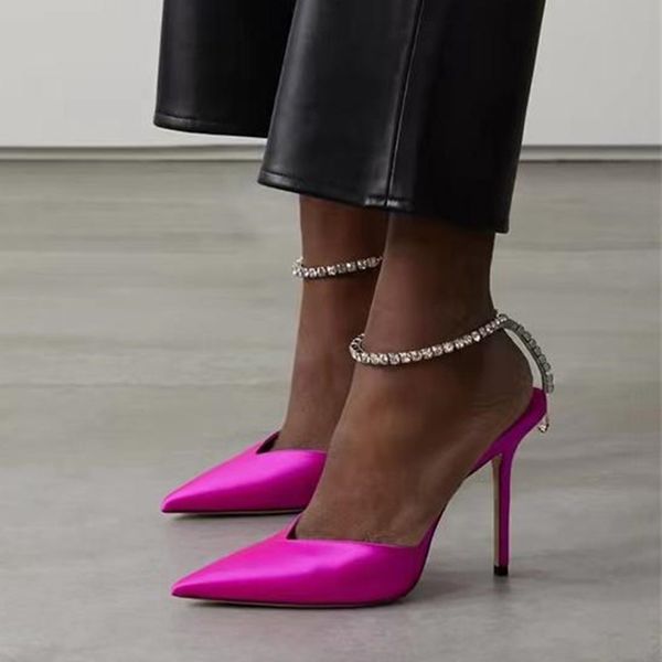 liyke 2023 new fashion rhinestones chain women pumps elegant high heels wedding prom shoes summer crystal ankle strap sandal red, Black
liyke 2023 new fashion rhinestones chain women pumps elegant high heels wedding prom shoes summer crystal ankle strap sandal red, Black