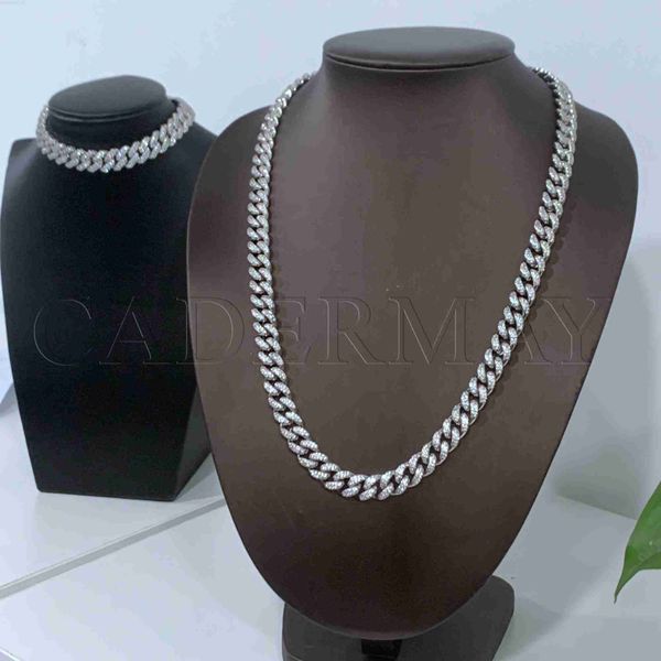 hip hop jewelry cuban chain iced out d vvs moissanite diamond miami cuban chain s925 sliver 10mm cuban link chain, Silver
hip hop jewelry cuban chain iced out d vvs moissanite diamond miami cuban chain s925 sliver 10mm cuban link chain, Silver
