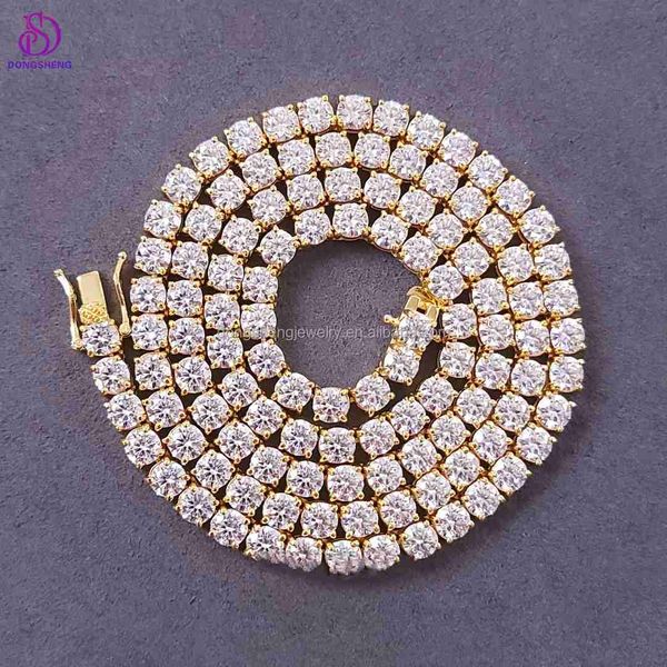new fashion shining hip hop bling tennis chain 6mm 925 sterling silver vvs moissanite necklaces
new fashion shining hip hop bling tennis chain 6mm 925 sterling silver vvs moissanite necklaces