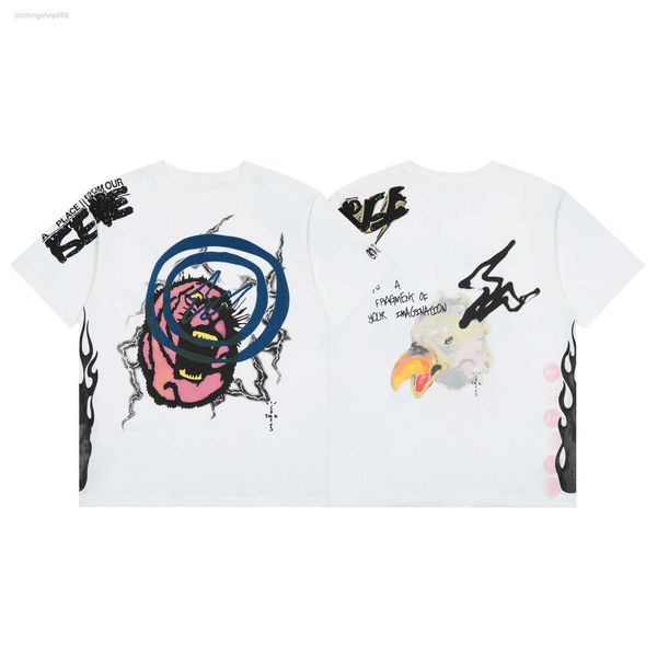 travis men t shirt women t shirts quality pad dyed foam lightning print music festival short sleeve washed high street co-branded tee oversi, White;black
travis men t shirt women t shirts quality pad dyed foam lightning print music festival short sleeve washed high street co-branded tee oversi, White;black