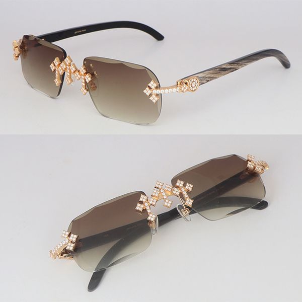 luxury moissanite diamond set rimless sunglasses womans big stones diamond sun glasses white genuine natural horn limited edition sunglasses, White;black
luxury moissanite diamond set rimless sunglasses womans big stones diamond sun glasses white genuine natural horn limited edition sunglasses, White;black